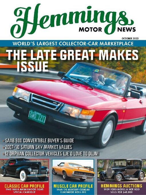 Title details for Hemmings Motor News by American City Business Journals_Hemmings - Available